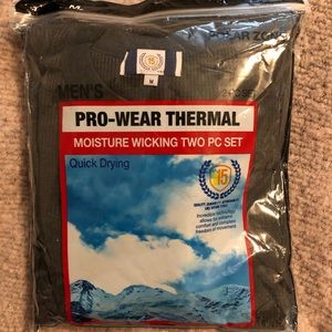 NIP Polar Zone ProWear 2pc Thermal Underwear M
